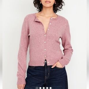 Super soft pink cardigan